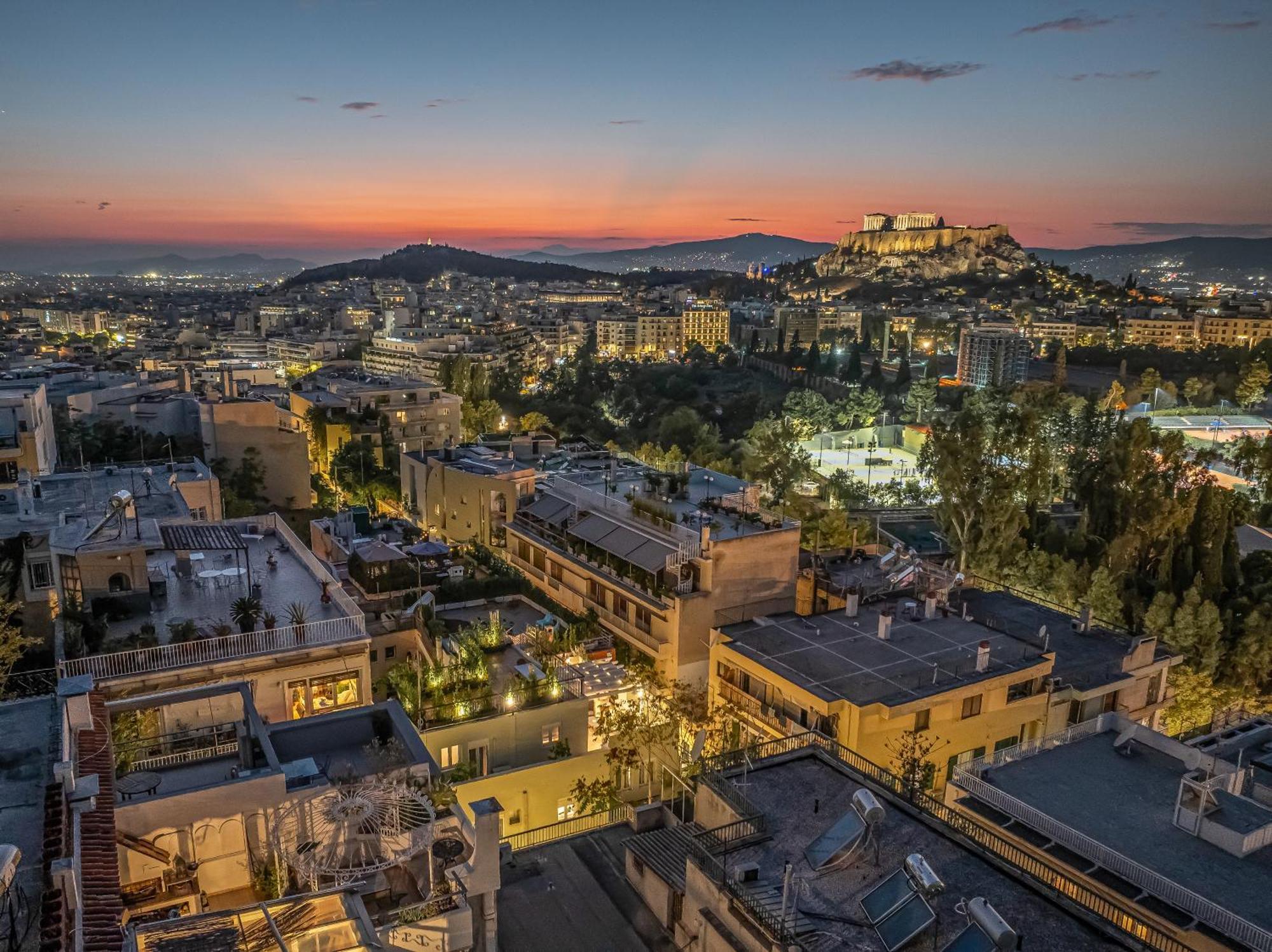 Apartamento Mets Souites Atenas Exterior foto